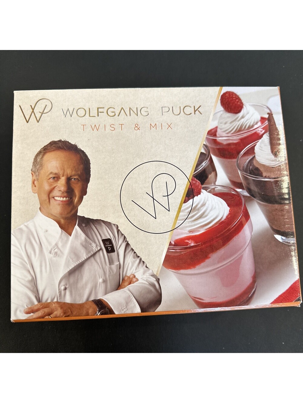 Wolfgang Puck Twist & Mix Handheld Mixer-White